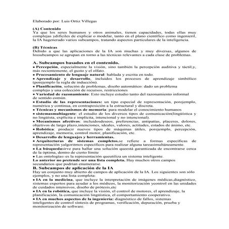 Luis ortiz aplicaciones de la inteligencia artificial