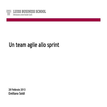 Luiss Event Agile Team