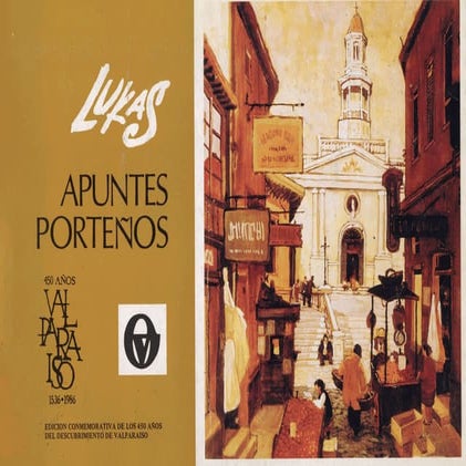 Lukas, Apuntes Porteños, Chile. 