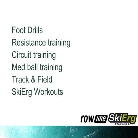 Atleticky, silovy a SkiErg trenink pro bezecke lyzovani