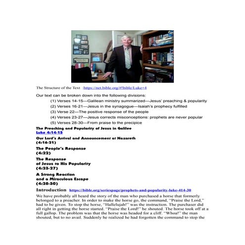 Luke 4 14 31  sermons