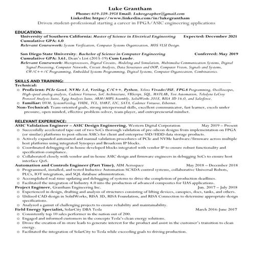Luke Grantham Resume - LinkedIn