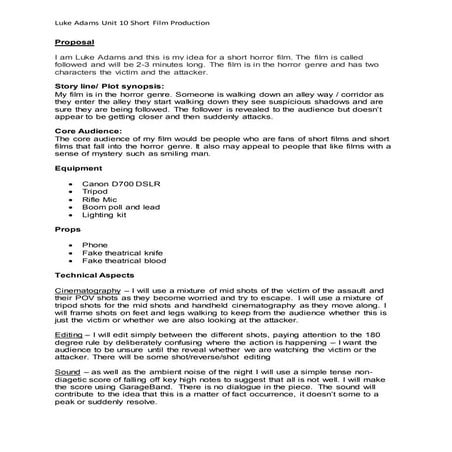 Game script analysis | PPTX
