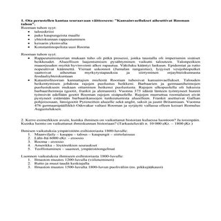 Lukion 1. Kurssin Kokeen Vastauksia