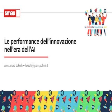 SMAU Milano 2025 - Alessandra Luksch - Performance dell'innovazione nell'era ...