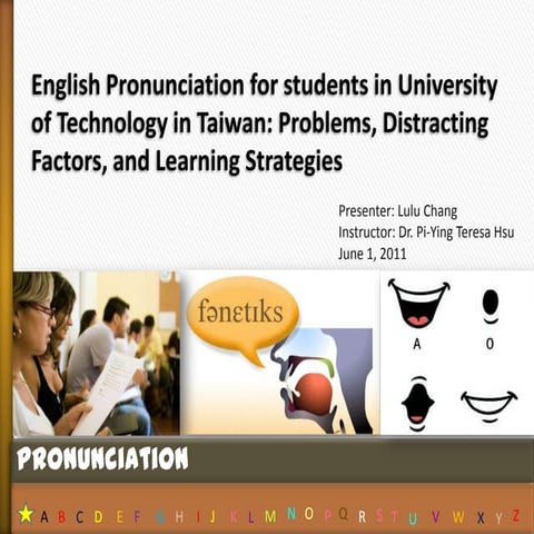 English pronunciation