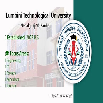 Lumbini Technological University brief information and introduction