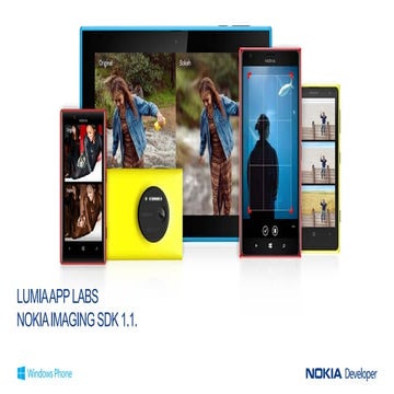 Lumia App Labs: Nokia Imaging SDK 1.1