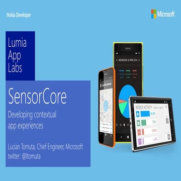 Lumia App Labs: Lumia SensorCore SDK beta