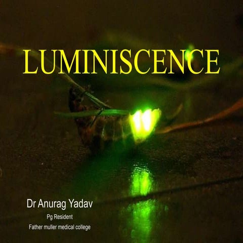 electrochemiluminescence by Dr. Anurag Yadav