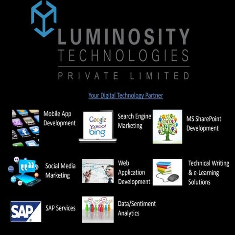 Luminosity Technologies : Award Winning & Value for Money Technology Developm...