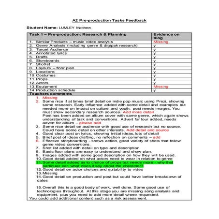 A2 preparation | DOCX