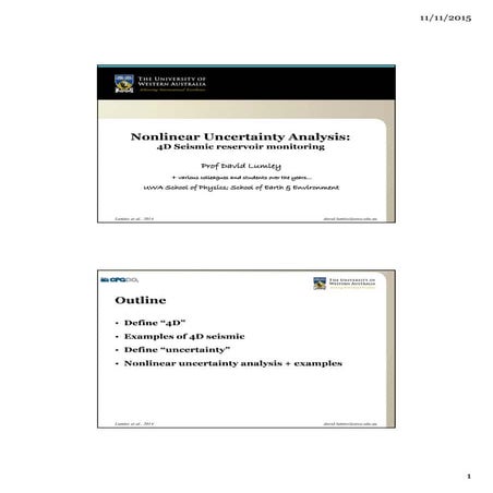 David Lumley - 4D uncertainty - Nov 11, 2015