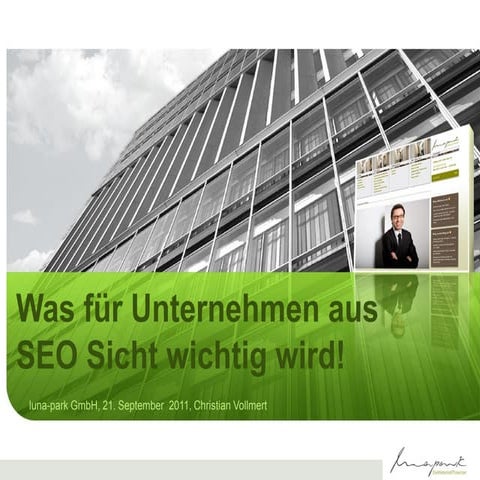 7 SEO Trends für 2012 - luna-park