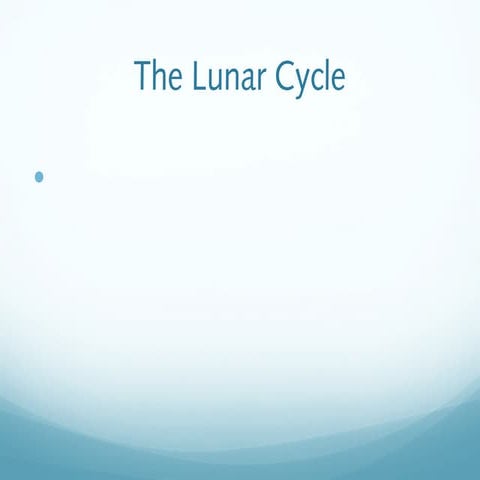 Lunar cycle