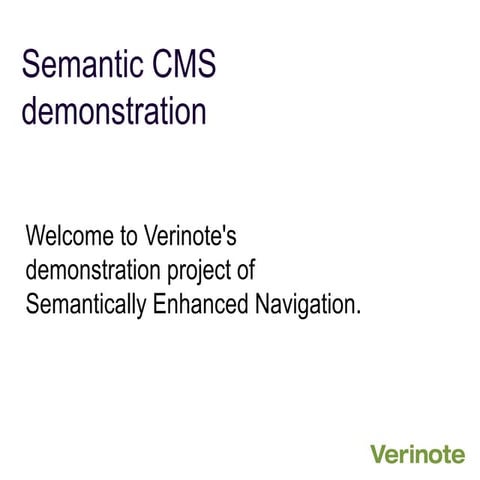 using the semantic web