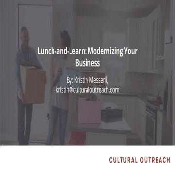 Lunch and Learn Presentation with Kristin Messerli and Mortgage Coach