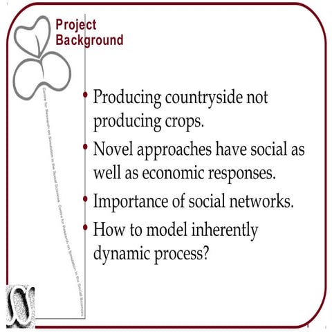 Accepting Government Payment for New Agri-Environmental Practices: A Simulati...