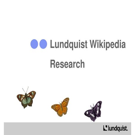 Wikipedia for marketing and public relations infographic | PPT