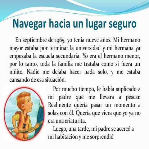 Lunes... navegar hacia un lugar seguro