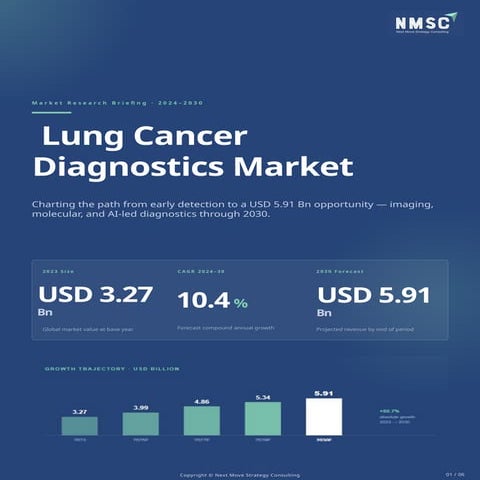 Lung Cancer Diagnostics Market Growth and Opportunities 2024-2030 | PPTX