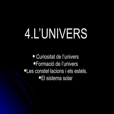 L’Univers