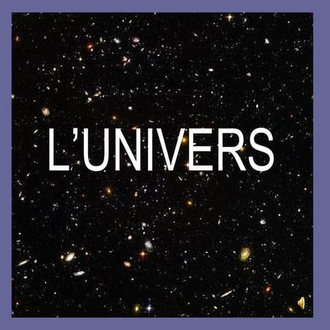 L'univers