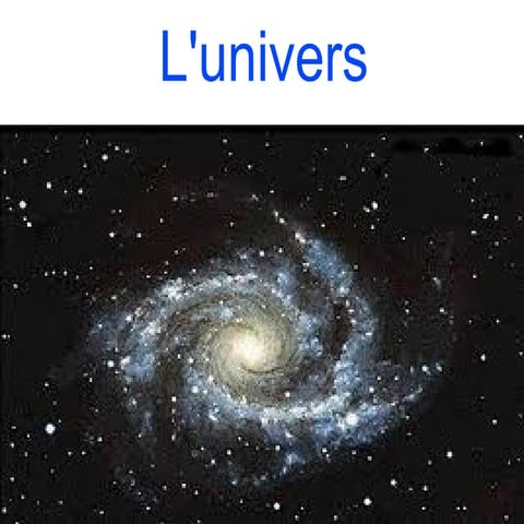 L'univers 