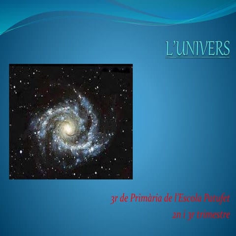 L’Univers - 3r Primària Escola Patufet