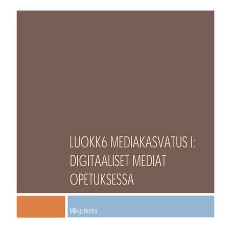 Luokk6 II kerta