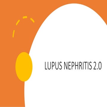 Lupus nephritis Management