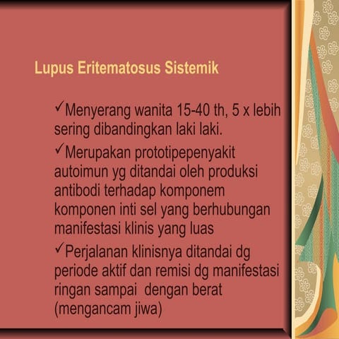 Lupus eritematosus sistemik