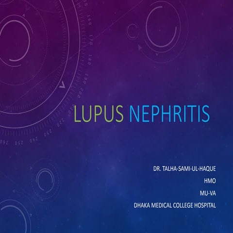 Lupus nephritis 2016