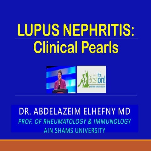 Lupus nephritis peals 