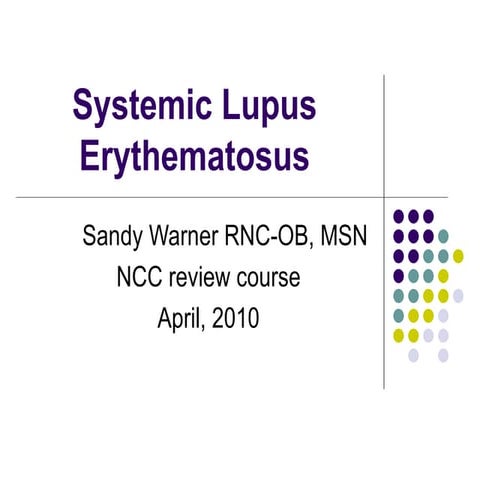 Lupus review course 2010