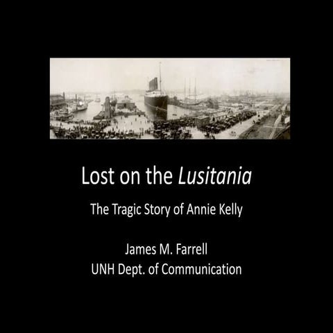 Lusitania public lecture