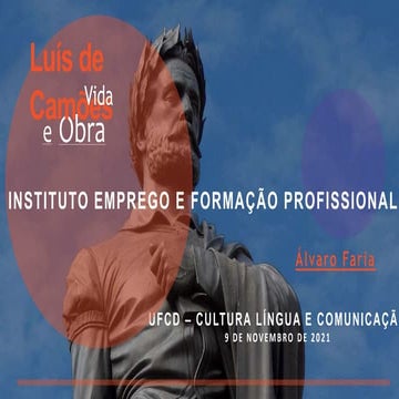 Luís Vaz de Camões Vida e Obras 