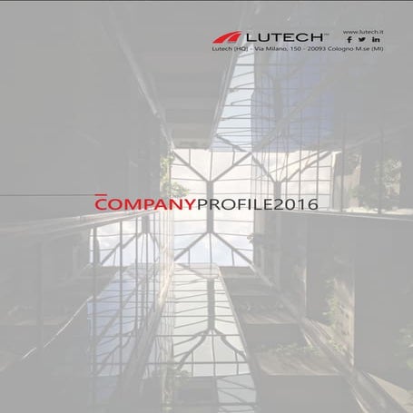 Company Profile - Lutech - OTT2016 - ENG | PDF