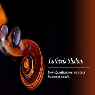 Luthería shalom