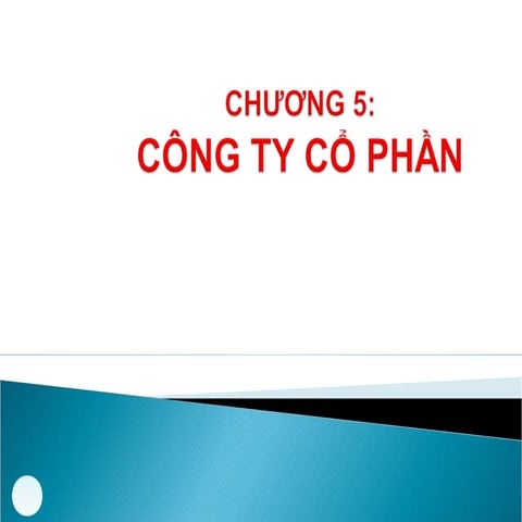 [Luật kt] công ty cổ phần