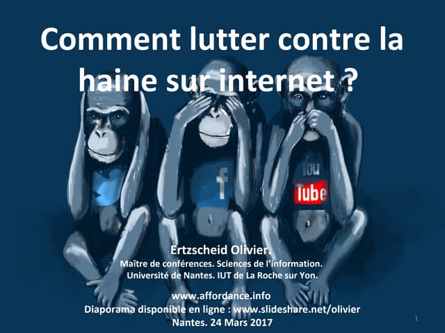 Lutter contre la haine