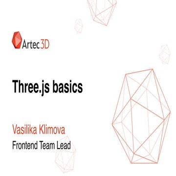 Three.js basics | PDF | Web Development | Internet