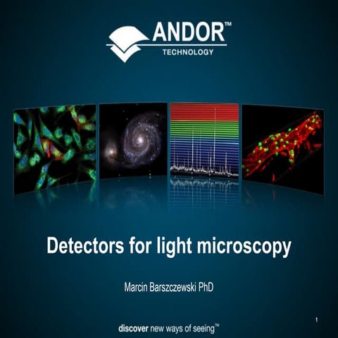 Detectors for light microscopy