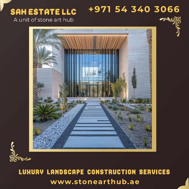 Image result for Luxury Landscape Construction Services Abu Dhabi - ☎ +971 54 340 3066 | PDF