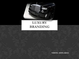 Luxury branding