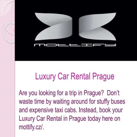 Luxury Car Rental Prague