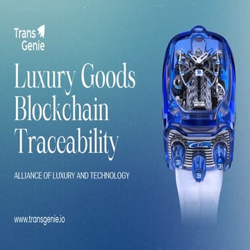 Luxury Goods Blockchain Traceability Software | PDF