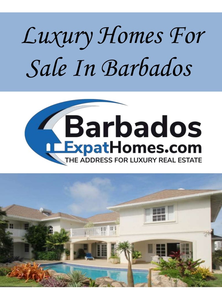 Luxury Homes For Sale In Barbados