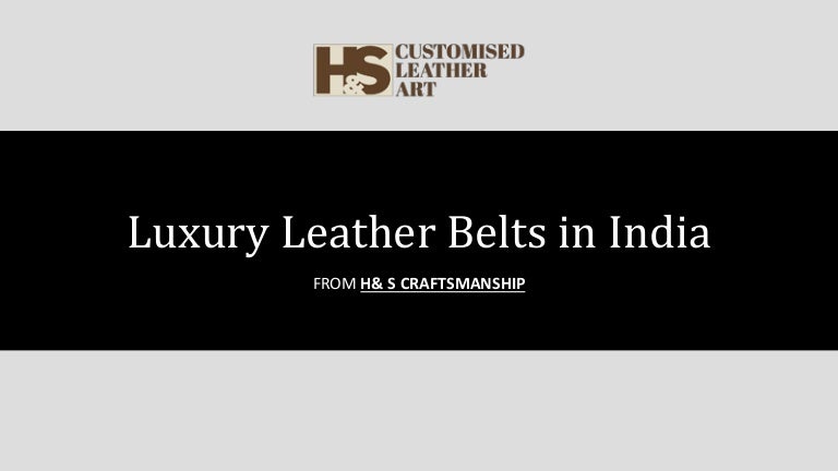 luxury belts online india