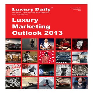 Luxury marketing outlook_2013